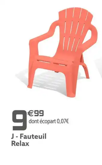 Gifi Fauteuil relax offre