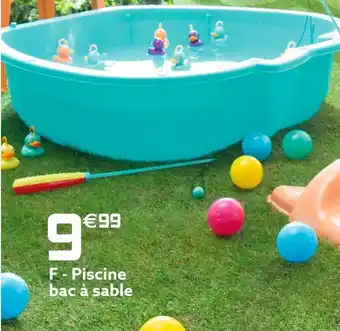 Gifi Piscine bac à sable offre