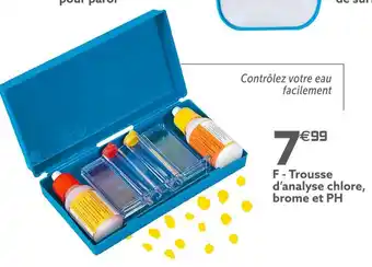 Gifi Trousse d’analyse chlore, brome et ph offre