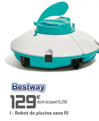 Gifi Bestway robot de piscine sans fil offre
