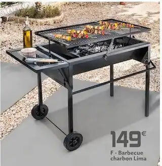 Gifi Barbecue charbon lima offre
