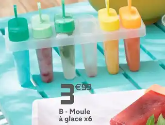 Moule Ă glace x6