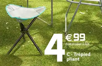 Gifi Trépied pliant offre