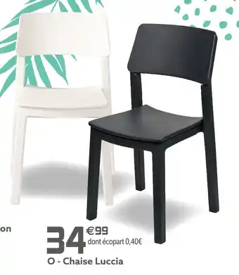 Gifi Chaise luccia offre
