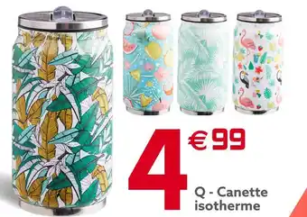 Gifi Canette isotherme 260 ml offre