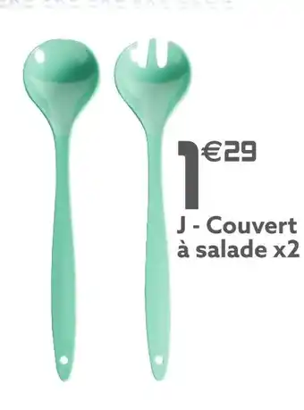 Gifi Couvert à salade x2 offre