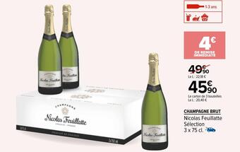 Nicolas feuillatte champagne brut