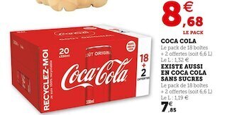 U Express Coca cola offre
