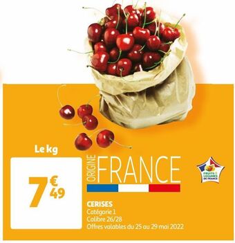 Auchan Cerises offre