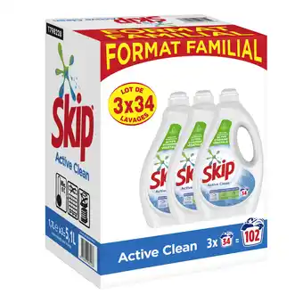 Auchan Lessive skip offre