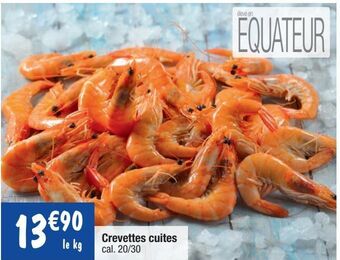 Migros Crevettes cuites offre