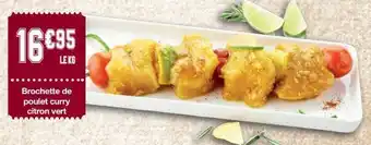 Migros Brochettes de poulet offre