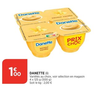 Bi1 Danette offre