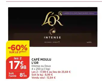 Café Moulu l'Or