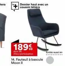 Fauteuil à bascule