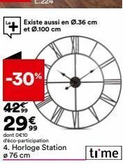 BUT Horloge offre