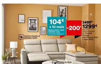 BUT Canapé d'angle total offre