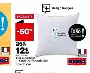 BUT Oreiller offre