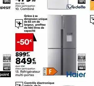 BUT Réfrigérateur haier offre