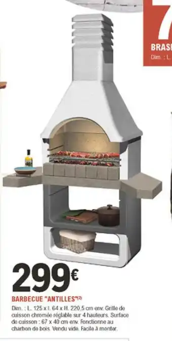 E.Leclerc Jardi Barbecue "Antilles" offre