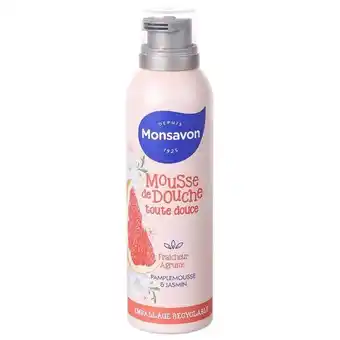 Mousse de douche agrumes et jasmin