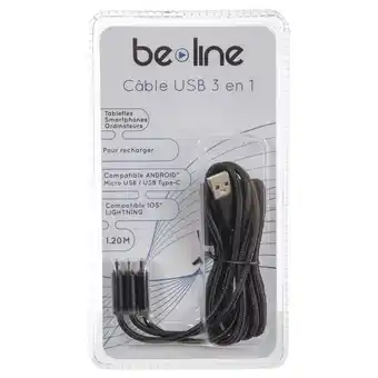 Stokomani Câble usb 3 en 1 offre