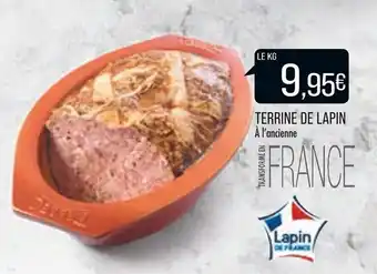 Match Terrine de lapin offre
