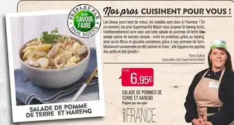 Match Salade de pommes de terre et hareng offre