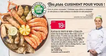 Plateau de fruits de mer l'écailler