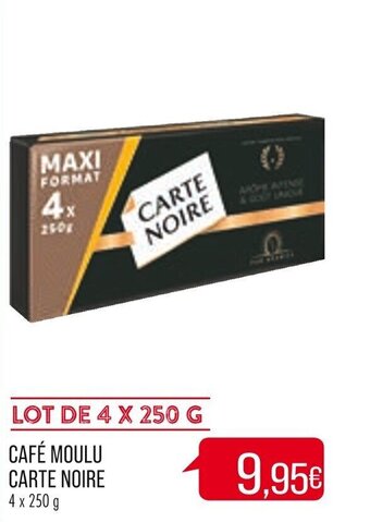 Match Café moulu carte noire offre