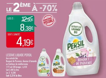 Match Lessive liquide persil offre
