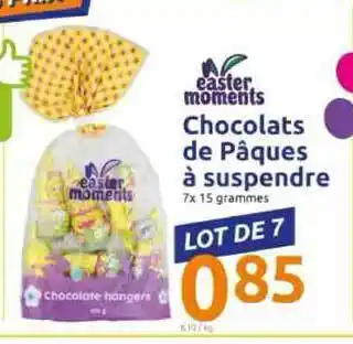 Action Chocolats De Pâques à Suspendre offre