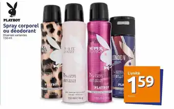 Action Spray Corporel Ou Déodorant offre