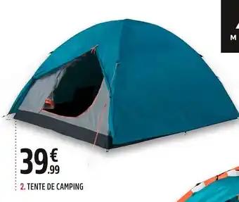 Intersport Tente de Camping offre