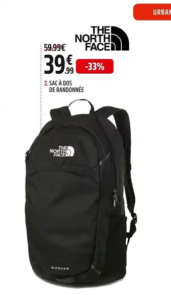 Intersport The North Face Sac à Dos de Randonnée offre