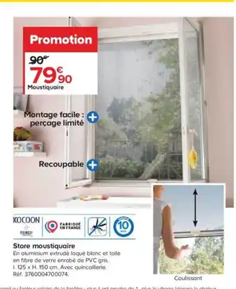 Castorama Store Moustiquaire offre