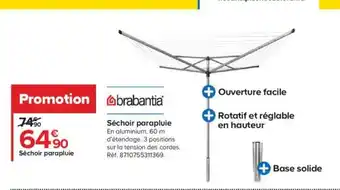 Brabantia Séchoir Parapluie