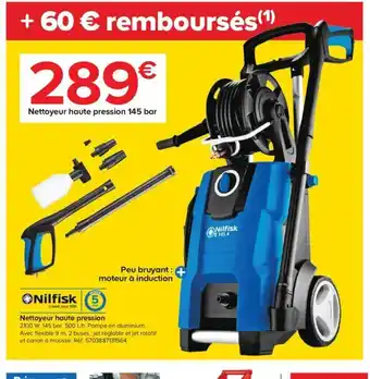 Castorama Nilfisk Nettoyeur Haute Pression offre