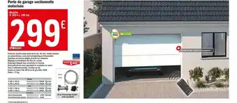 Brico Dépôt Porte De Garage Sectionnelle Motorisée offre