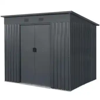 Castorama Abri de jardin métal goodhome basic monopente 4,15 m² offre