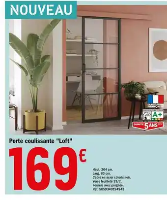 Brico Dépôt Porte Coulissante offre