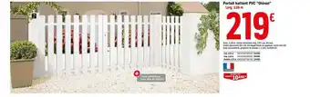 Brico Dépôt Portail Battant Pvc offre