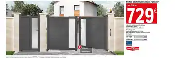 Brico Dépôt Portail Aluminium Battant offre