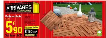 Dalle En Bois