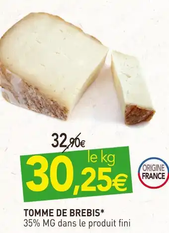naturéO Tomme de brebis offre