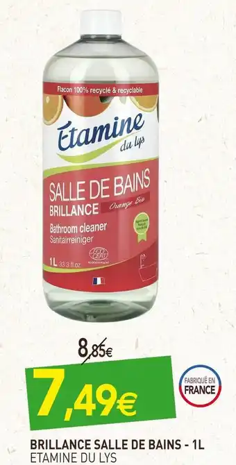 Etamine du lys brillance salle de bains