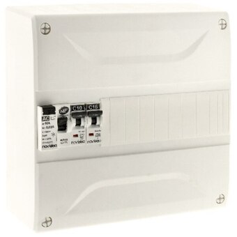 Brico Dépôt Tableau prééquipé 1 rangée 13 modules extension/rénovation offre