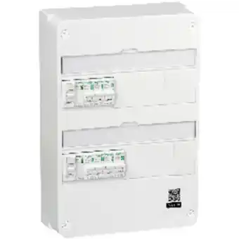Brico Dépôt Tableau monté câblé 2 rangées 26 modules t1/t2/t3 offre
