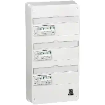 Brico Dépôt Tableau monté câblé 3 rangées 39 modules t3/t4/t5 offre