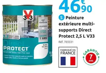 Mr Bricolage V33 peinture appuis de extérieure multi-supports direct protect 2,5 l offre